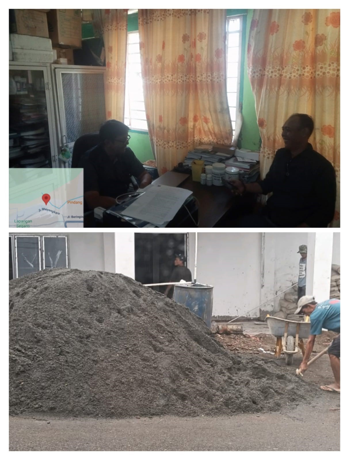 Pihak Dinkes Lahat Tanggapin Konfirmasi Wartawan  Berita Sebelumya, Putusan Kontrak CV Rajo Kembara 