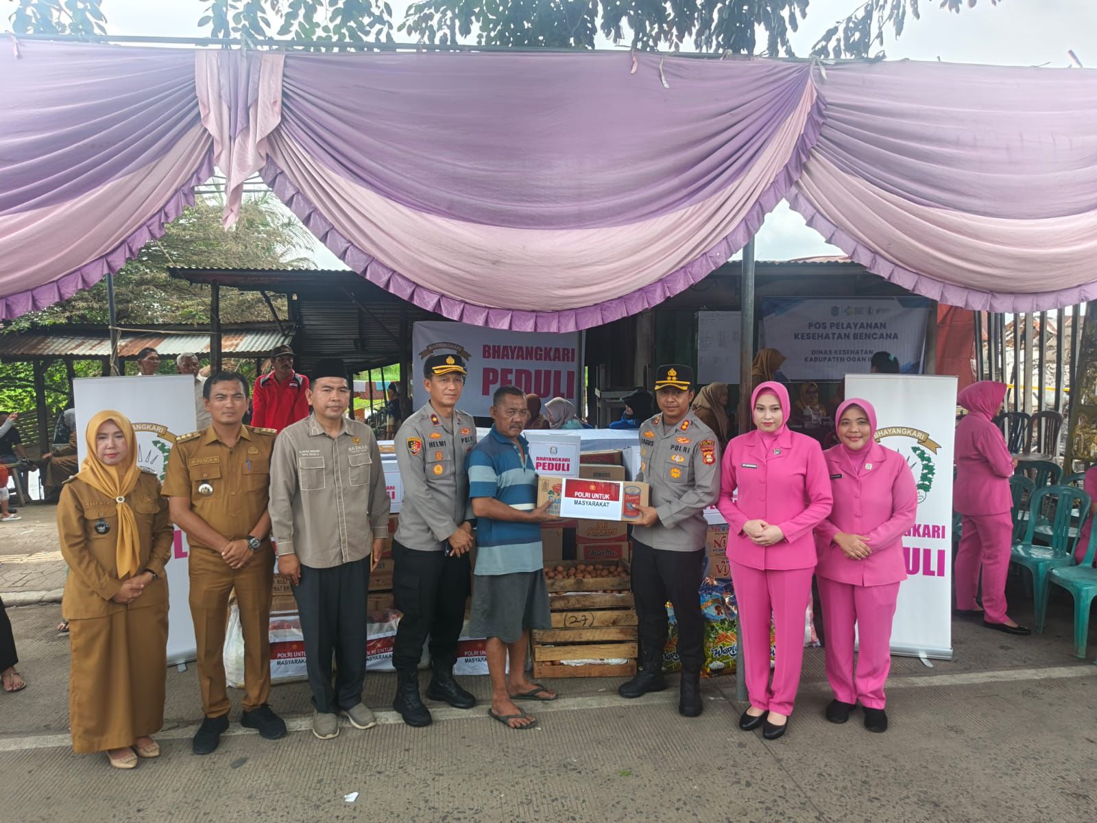 *Polda Sumsel Pastikan  Pemulihan Warga Pascabencana Berjalan Optimal*