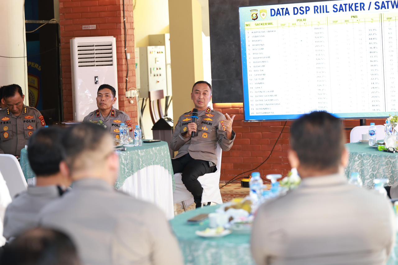 *Kapolda Sumsel Tingkatkan Etika Kompetensi Anggota Evaluasi SDM*