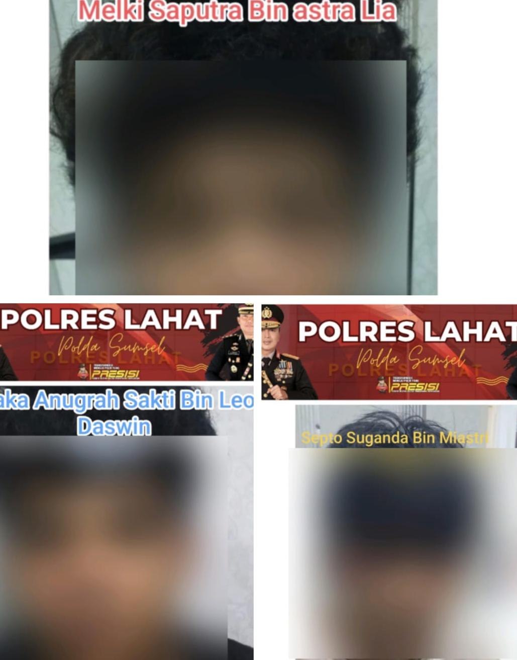 *Tim Jagal Bandit Polres Lahat,Berhasil Amankan 3(tiga)Pelaku Curanmor*