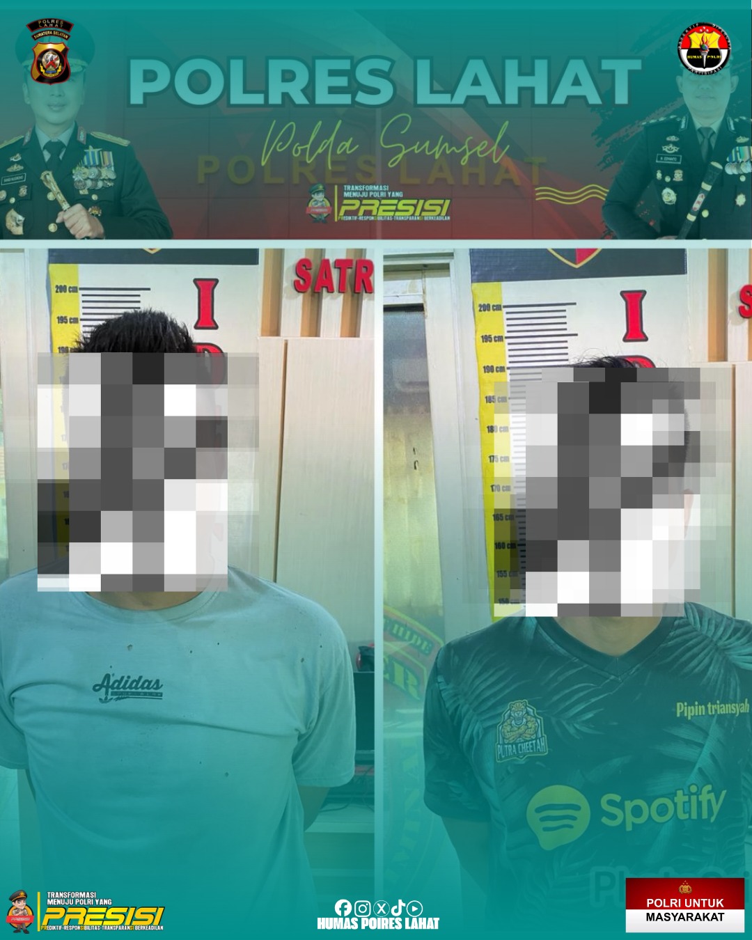 *Satreskrim Polres Lahat Berhasil Ungkap Kasus Pencurian & Pemberatan,Dua Pelaku  Diamankan*