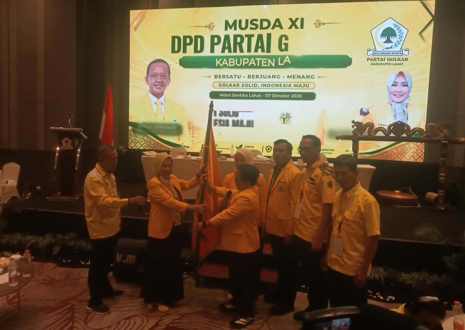 *Terpilih Kembali Pimpin Golkar Lahat 2026-2030,Sri Marheni Wulansih Banjir Ucapan Selamat*