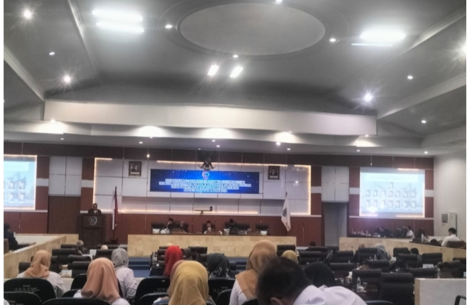 Rapat Paripurna DPRD kabupaten lahat Dalam Program Anggaran Tahun 2026.