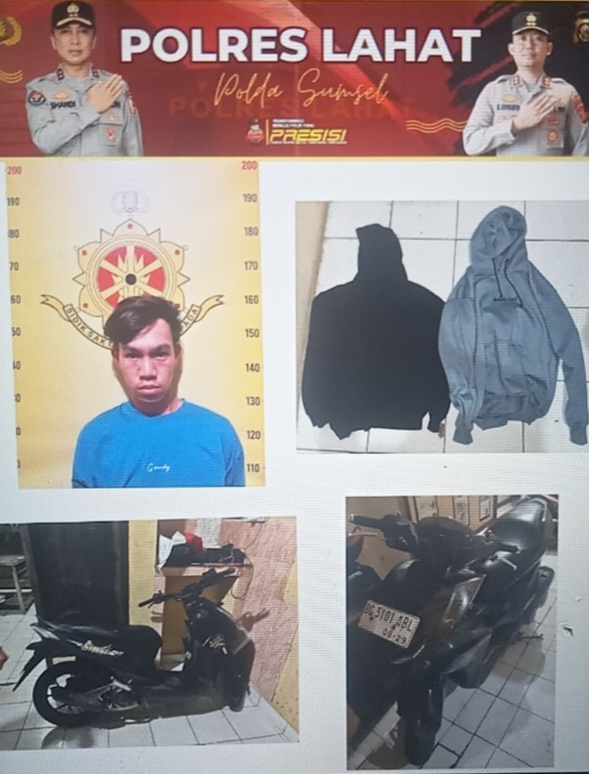 *Polres Lahat & Polsek Jarai Berhasil Ungkap Kasus Pencurian Dengan Kekerasan di Muara Payang*